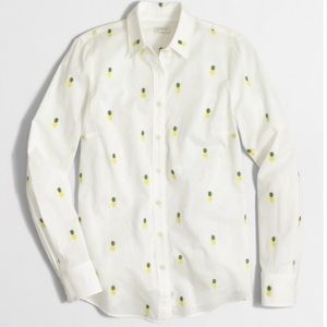 J.Crew Pineapple Shirt